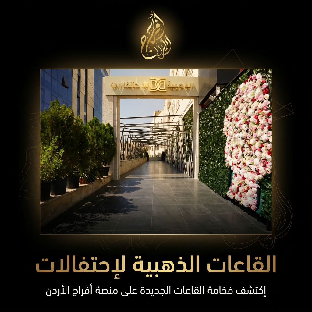 القاعات الذهبية للاحتفالات