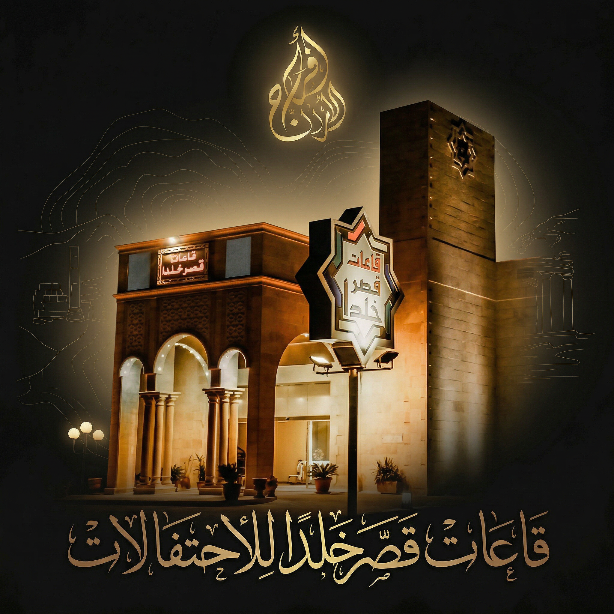 قاعات قصر خلدا للاحتفالات